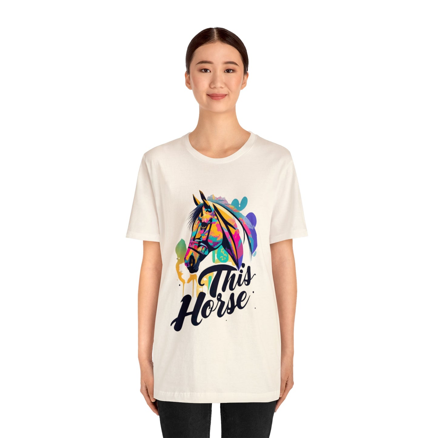 "This Horse" Unisex Jersey Short Sleeve Tee