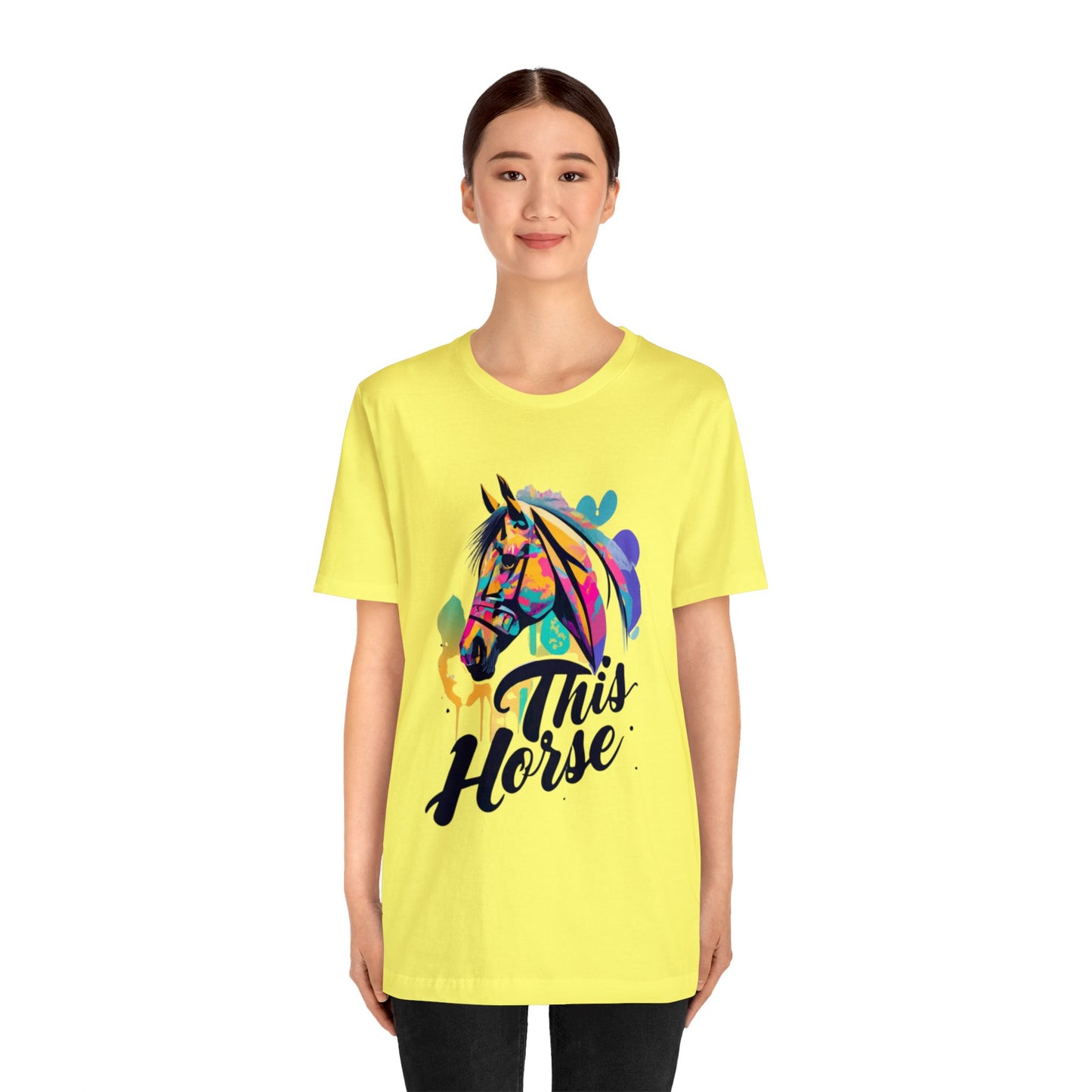 "This Horse" Unisex Jersey Short Sleeve Tee