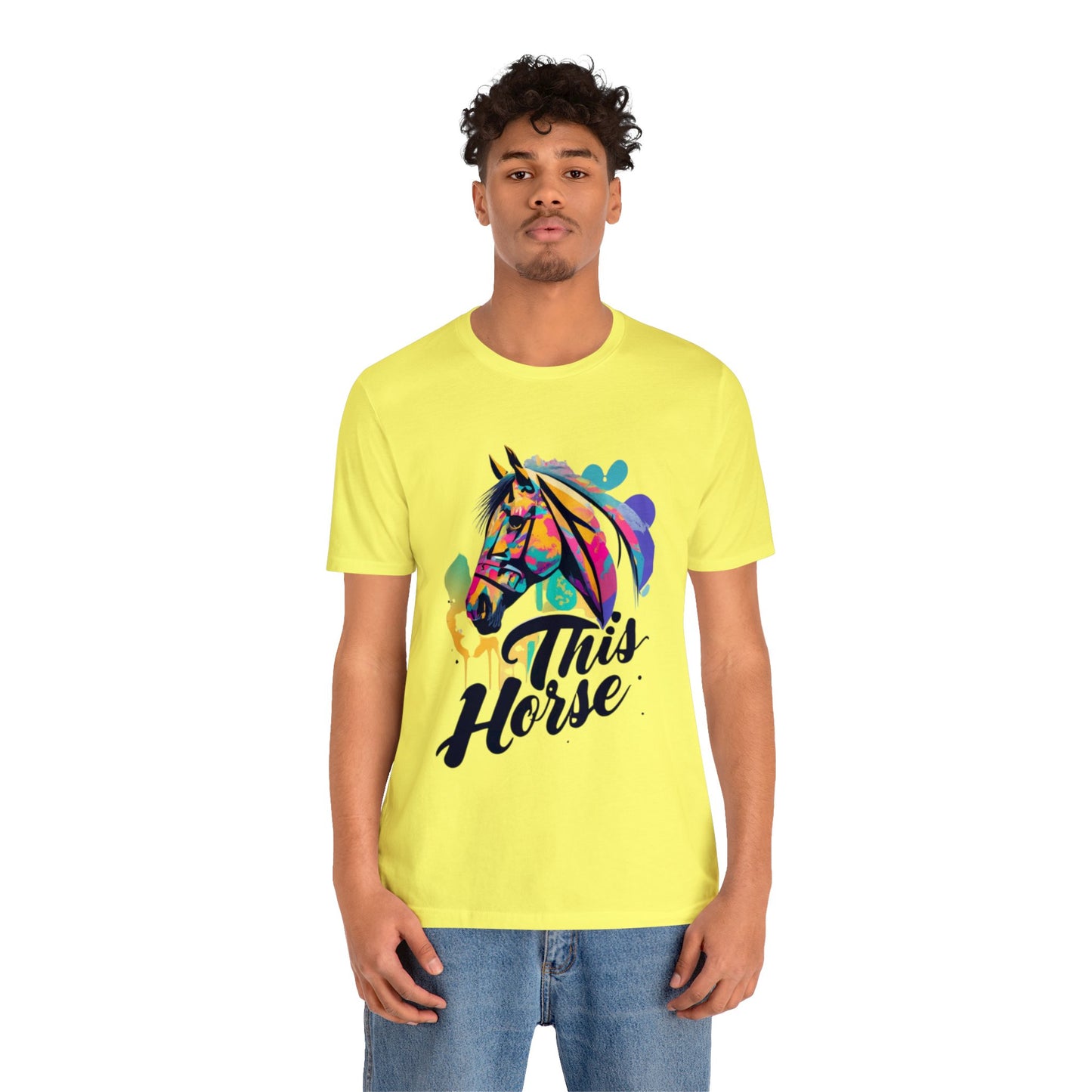 "This Horse" Unisex Jersey Short Sleeve Tee