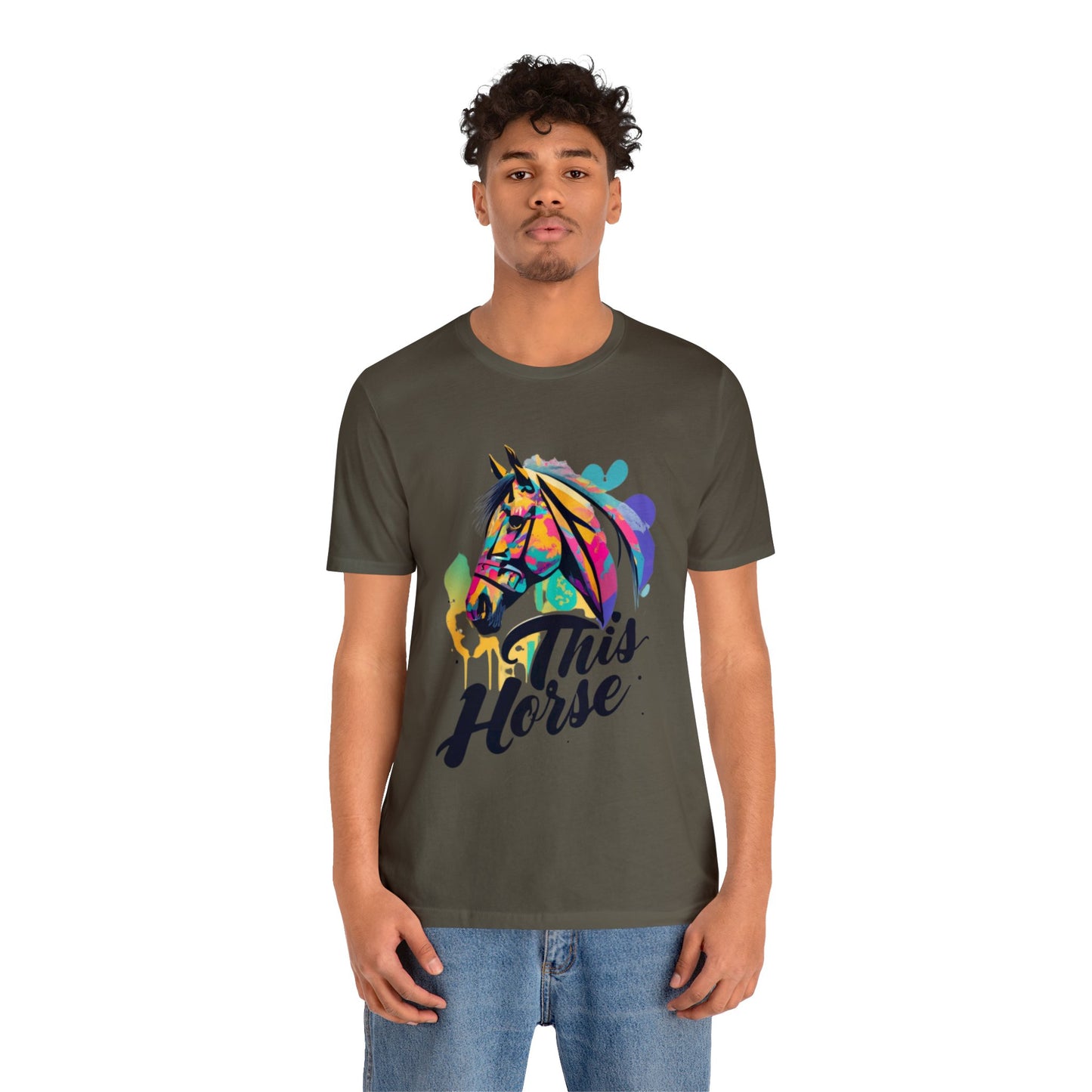 "This Horse" Unisex Jersey Short Sleeve Tee