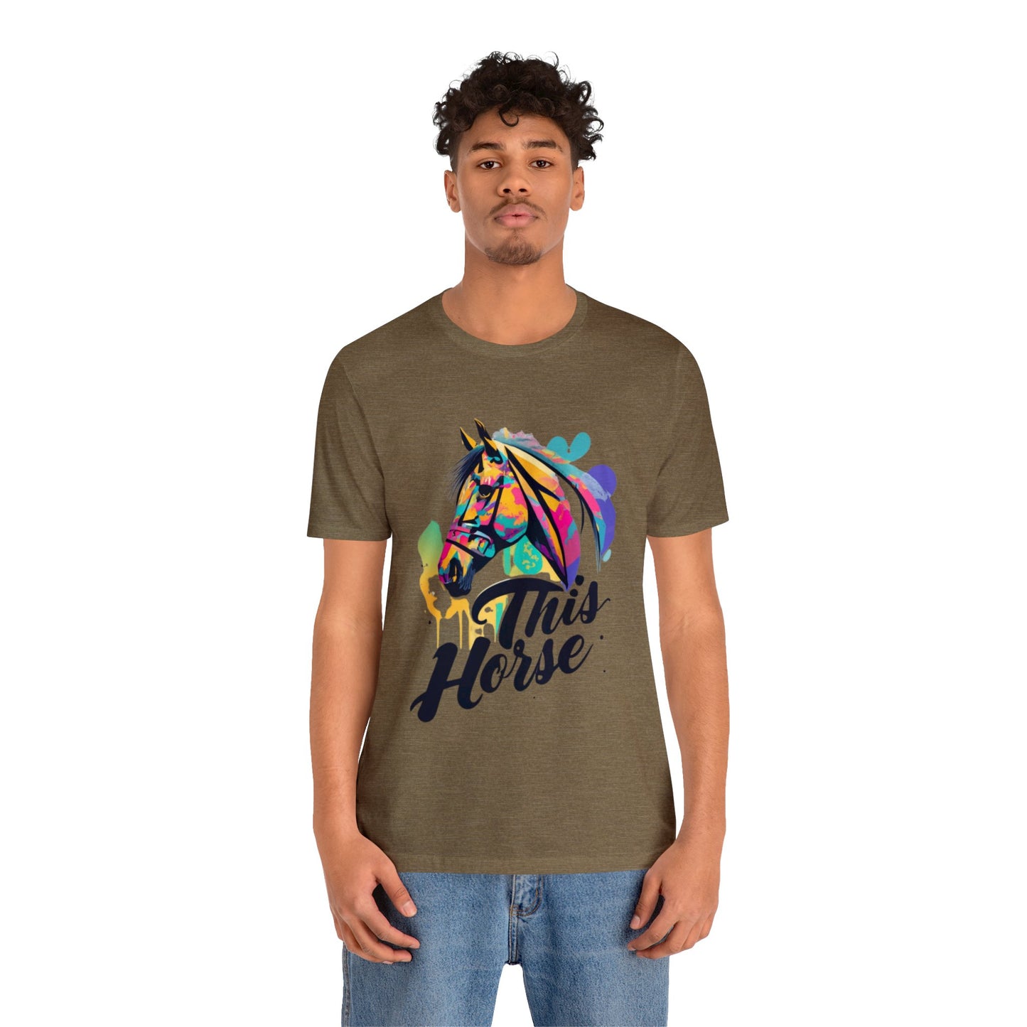 "This Horse" Unisex Jersey Short Sleeve Tee