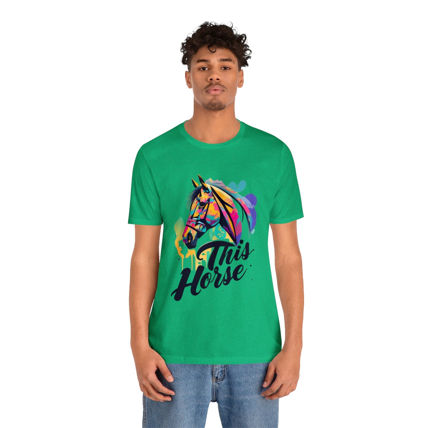 "This Horse" Unisex Jersey Short Sleeve Tee