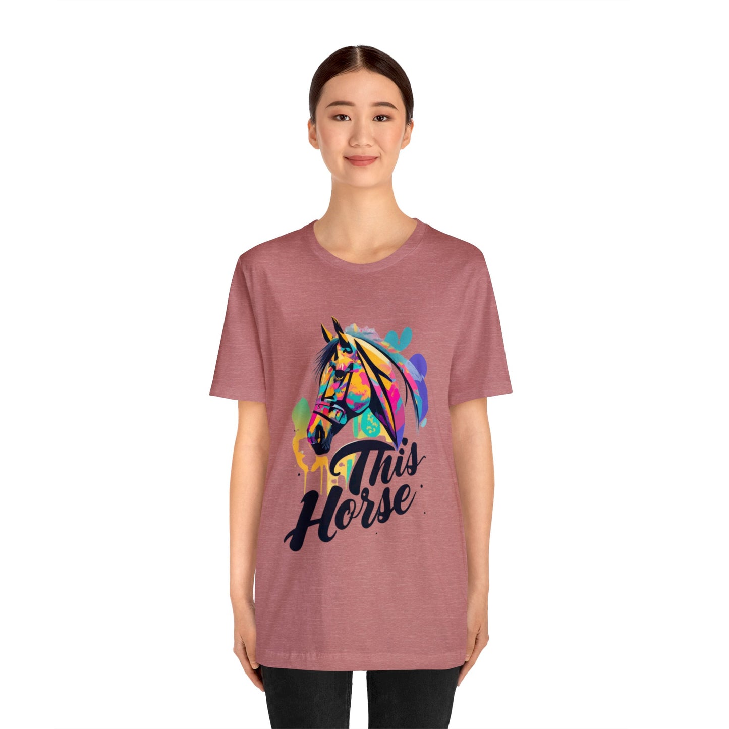 "This Horse" Unisex Jersey Short Sleeve Tee