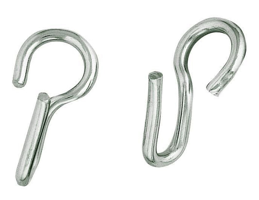 Weaver Leather Curb Chain Hooks Np Nickle Plated