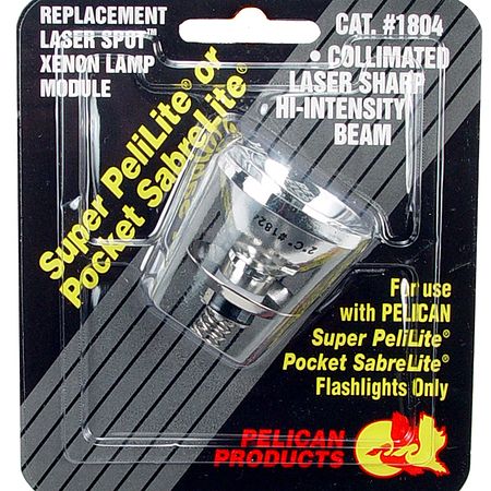 "Stirrup leathers replacement lamp for Pelican Super PeliLite flashlight."