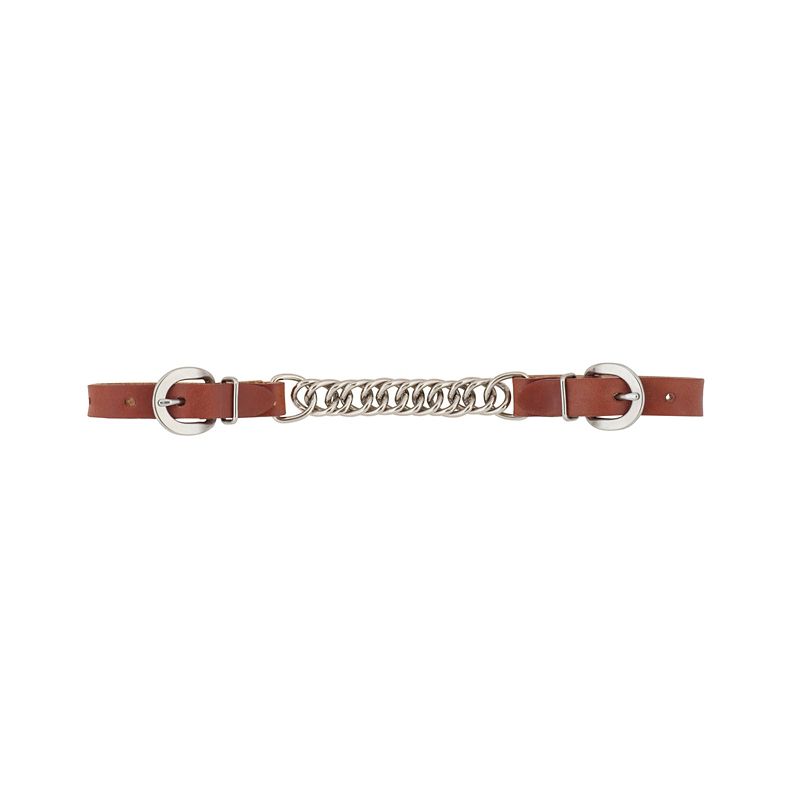 Weaver Canyon Flat Link Chain Curb Strap 4 1/2in