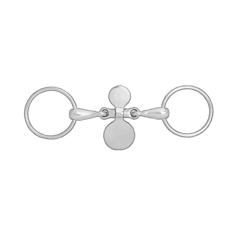 Horze Spoon Mouth Loose Ring Snaffle Bit 5