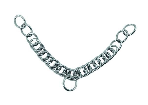 Shires Double Link Curb Chain Pony Steel