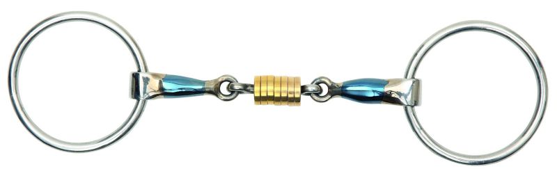 Shires Blue Sweet Iron Loose Ring Roller Bit 5