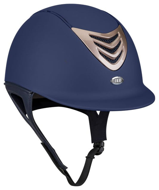 IRH IRG4 Navy Matte Helmet With Rose Gold Frame S