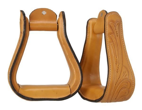 Tough1 Embossed Stirrup Brn