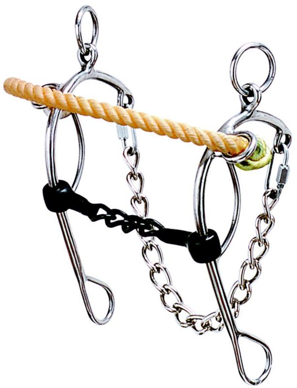 Weaver Combo Sweet Iron Rope Nose Gag Hackamore