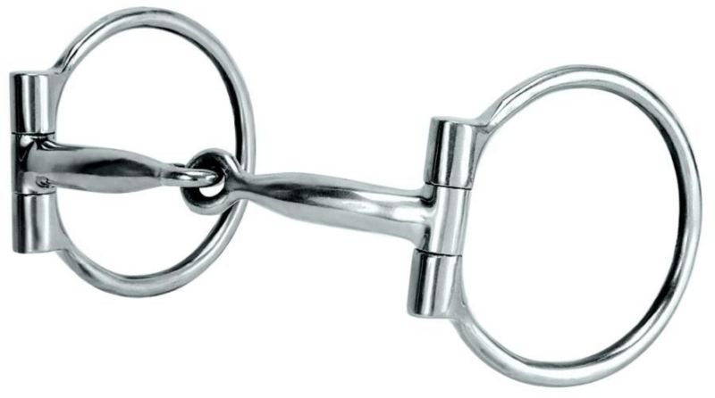 Weaver SS Snaffle D-Ring Bit