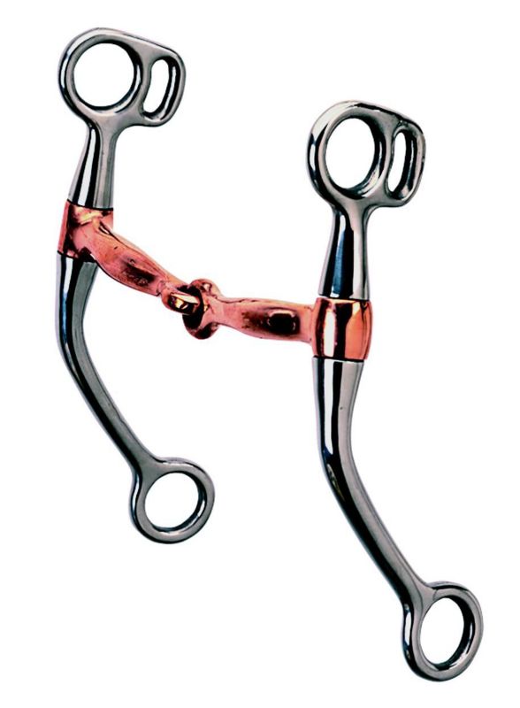 Weaver CP Tom Thumb Copper Mouth Snaffle Bit