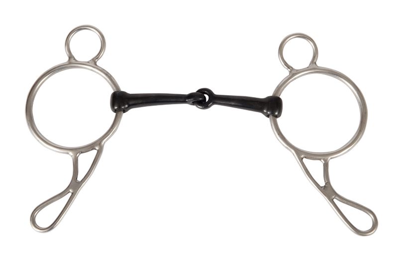 Western SS Sweet Iron Snaffle Wonder Gag Bit