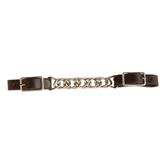 Tory Double Chain Curb Strap Black