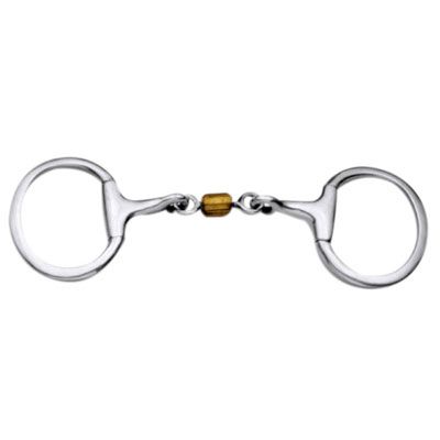 Korsteel Copper Roller Eggbutt Snaffle Bit 5 Inch