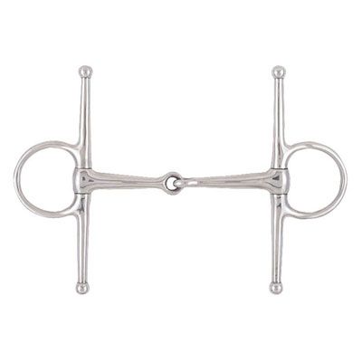 Korsteel Full Cheek Snaffle Bit 4 1/2 Inch