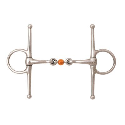 Korsteel Copper Ball Lnk Full Chk Snaffle 5.5in