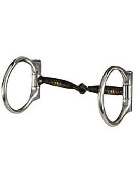 Western SS Sweet Iron Snaffle D-Ring Bit