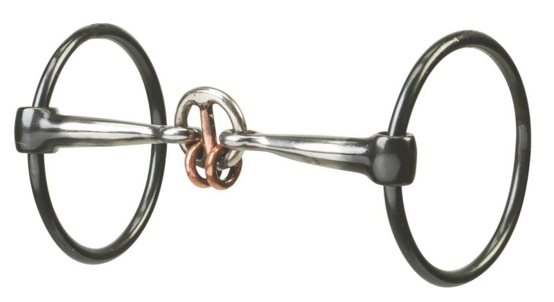 Weaver Ring Snaffle Bit Sweet Iron Smooth Mouth 5