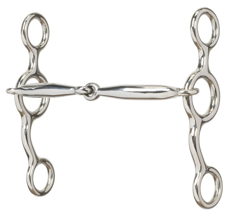 Weaver All Purpose Bit Sweet Iron Smooth Snaffle 5