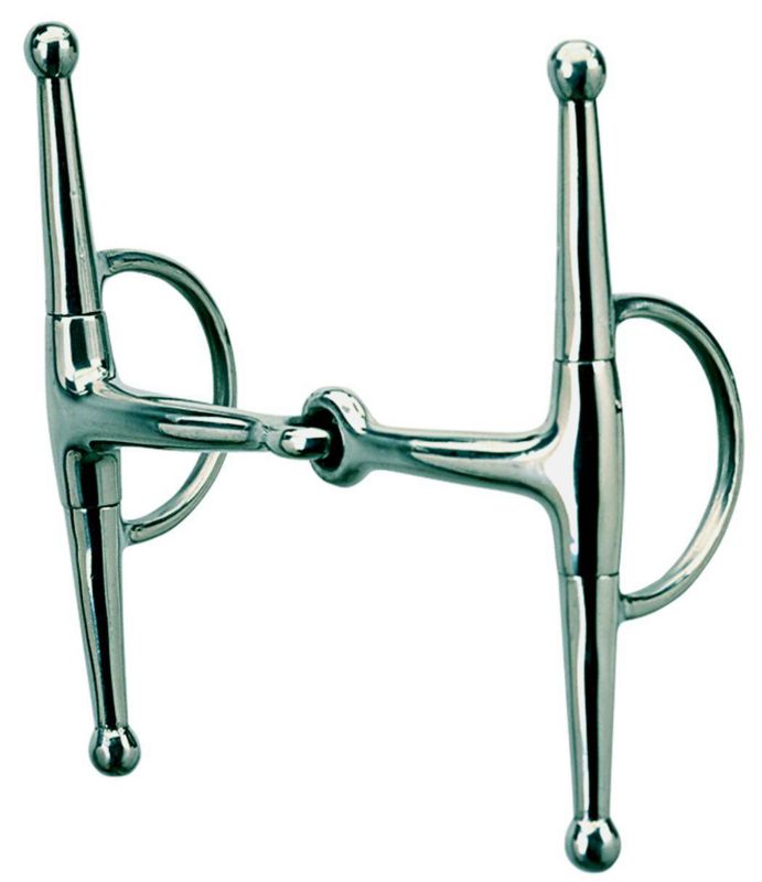 Weaver Leather Full Cheek Eggbutt Snaffle 5 1/2In